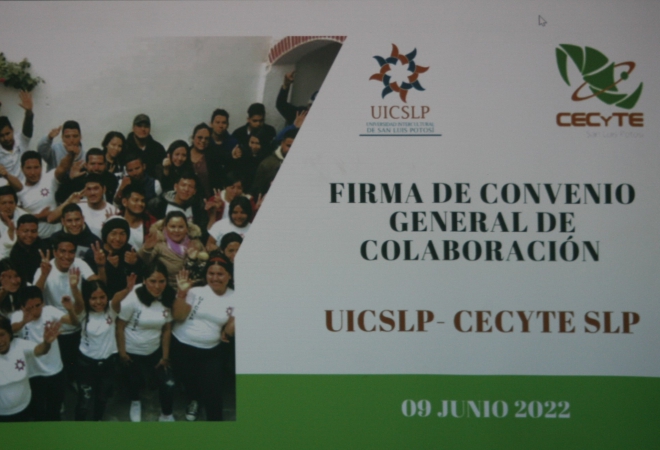 CECyTESLP Firma Convenio con la Universidad Intercultural...