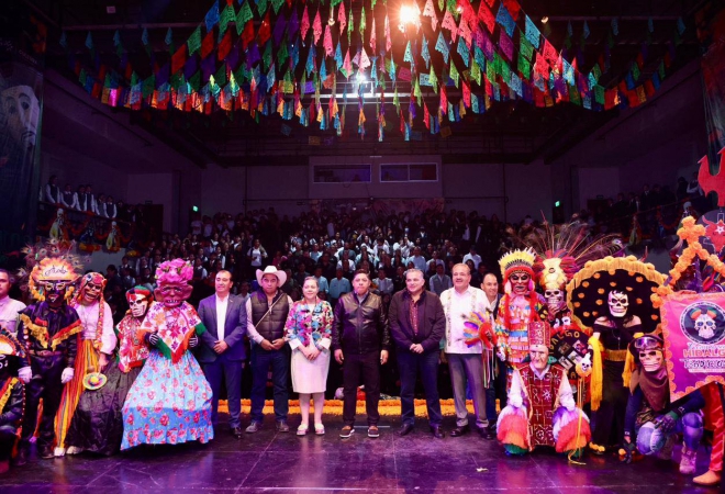 ¡El Xantolo se vive y se comparte con todo México!...